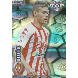 Botía Top Blue Horizontal Stripes Sporting Gijón 576 Las Fichas de la Liga 2012 Official Quiz Game Collection