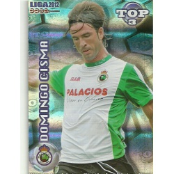 Domingo Cisma Top Blue Horizontal Stripes Racing 580 Las Fichas de la Liga 2012 Official Quiz Game Collection