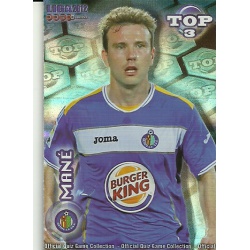 Mané Top Blue Horizontal Stripes Getafe 583 Las Fichas de la Liga 2012 Official Quiz Game Collection