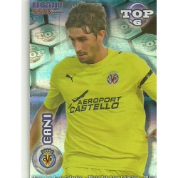 Cani Top Blue Horizontal Stripes Villarreal 589 Las Fichas de la Liga 2012 Official Quiz Game Collection