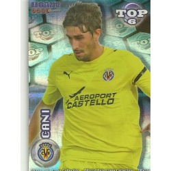Cani Top Blue Horizontal Stripes Villarreal 589 Las Fichas de la Liga 2012 Official Quiz Game Collection