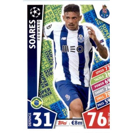 Soares Super Strikers SS13 Match Attax Champions 2017-18