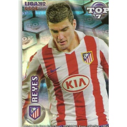 Reyes Top Blue Horizontal Stripes Atlético Madrid 599 Las Fichas de la Liga 2012 Official Quiz Game Collection