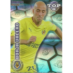 Borja Valero Top Blue Horizontal Stripes Villarreal 607 Las Fichas de la Liga 2012 Official Quiz Game Collection