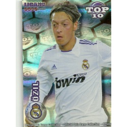 Özil Top Blue Horizontal Stripes Real Madrid 614 Las Fichas de la Liga 2012 Official Quiz Game Collection