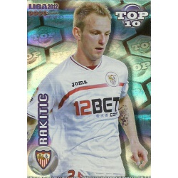 Rakitic Top Blue Horizontal Stripes Sevilla 616 Las Fichas de la Liga 2012 Official Quiz Game Collection