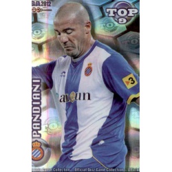 Pandiani Top Blue Horizontal Stripes Espanyol 625 Las Fichas de la Liga 2012 Official Quiz Game Collection