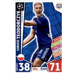 Łukasz Teodorczyk Super Strikers SS16 Match Attax Champions 2017-18