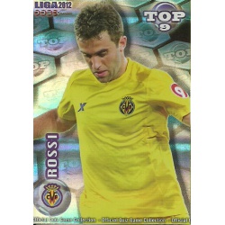 Rossi Top Blue Horizontal Stripes Villarreal 628 Las Fichas de la Liga 2012 Official Quiz Game Collection