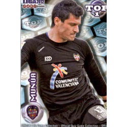 Munúa Top Azul Mate Levante 548 Las Fichas de la Liga 2012 Official Quiz Game Collection