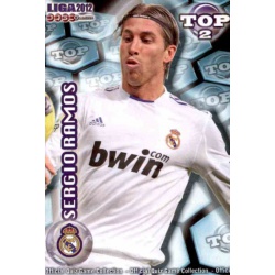Sergio Ramos Top Blue Mate Real Madrid 551 Las Fichas de la Liga 2012 Official Quiz Game Collection