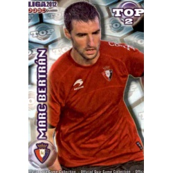 Marc Bertrán Top Azul Mate Osasuna 556 Las Fichas de la Liga 2012 Official Quiz Game Collection