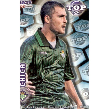 Chica Top Azul Mate Betis 558 Las Fichas de la Liga 2012 Official Quiz Game Collection