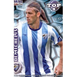Demichelis Top Blue Mate Málaga 563 Las Fichas de la Liga 2012 Official Quiz Game Collection