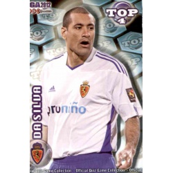Da Silva Top Azul Mate Zaragoza 565 Las Fichas de la Liga 2012 Official Quiz Game Collection