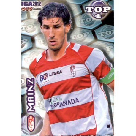 Mainz Top Azul Mate Granada 567 Las Fichas de la Liga 2012 Official Quiz Game Collection