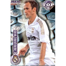 Ricardo Carvalho Top Blue Mate Real Madrid 569 Las Fichas de la Liga 2012 Official Quiz Game Collection