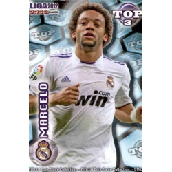 Marcelo Top Blue Mate Real Madrid 578 Las Fichas de la Liga 2012 Official Quiz Game Collection