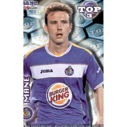 Mané Top Azul Mate Getafe 583 Las Fichas de la Liga 2012 Official Quiz Game Collection