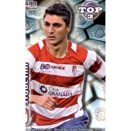 Siqueira Top Azul Mate Granada 585 Las Fichas de la Liga 2012 Official Quiz Game Collection