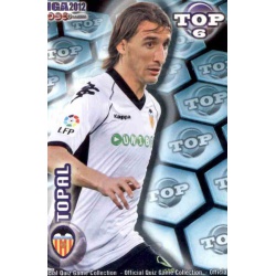 Topal Top Azul Mate Valencia 588 Las Fichas de la Liga 2012 Official Quiz Game Collection