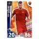 Edin Džeko Super Strikers SS22 Match Attax Champions 2017-18
