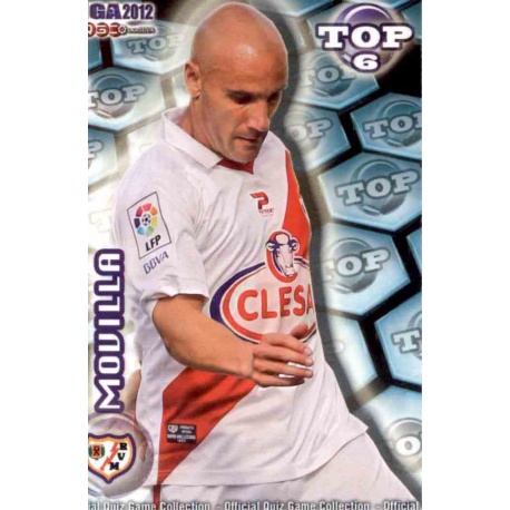 Movilla Top Azul Mate Rayo Vallecano 594 Las Fichas de la Liga 2012 Official Quiz Game Collection