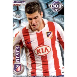 Reyes Top Azul Mate Atlético Madrid 599 Las Fichas de la Liga 2012 Official Quiz Game Collection