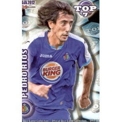 Pedro Rios Top Blue Mate Getafe 603 Las Fichas de la Liga 2012 Official Quiz Game Collection