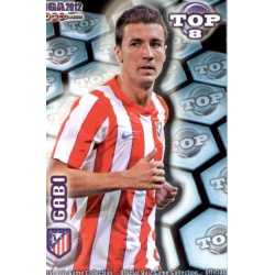 Gabi Top Azul Mate Atlético Madrid 611 Las Fichas de la Liga 2012 Official Quiz Game Collection