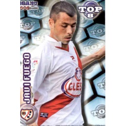 Javi Fuego Top Azul Mate Rayo Vallecano 612 Las Fichas de la Liga 2012 Official Quiz Game Collection