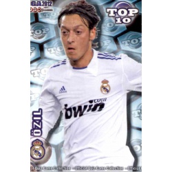 Özil Top Blue Mate Real Madrid 614 Las Fichas de la Liga 2012 Official Quiz Game Collection