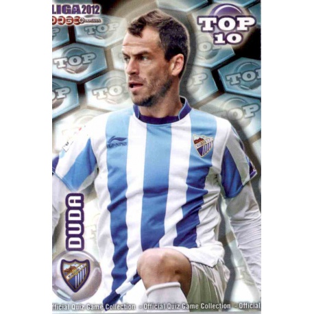 Duda Top Azul Mate Málaga 619 Las Fichas de la Liga 2012 Official Quiz Game Collection