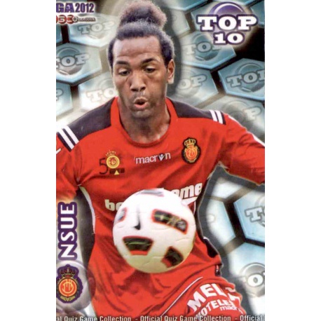 Nsue Top Azul Mate Mallorca 620 Las Fichas de la Liga 2012 Official Quiz Game Collection