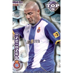Pandiani Top Azul Mate Espanyol 625 Las Fichas de la Liga 2012 Official Quiz Game Collection
