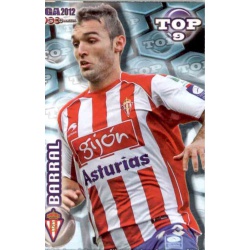 Barral Top Azul Mate Sporting Gijón 627 Las Fichas de la Liga 2012 Official Quiz Game Collection