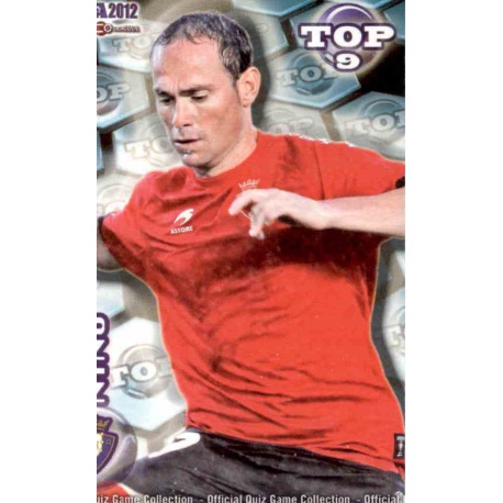 Nino Top Azul Mate Osasuna 629 Las Fichas de la Liga 2012 Official Quiz Game Collection