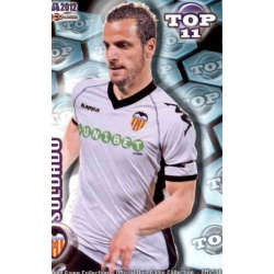 Soldado Top Azul Mate Valencia 631 Las Fichas de la Liga 2012 Official Quiz Game Collection