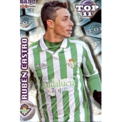 Rubén Castro Top Azul Mate Betis 638 Las Fichas de la Liga 2012 Official Quiz Game Collection