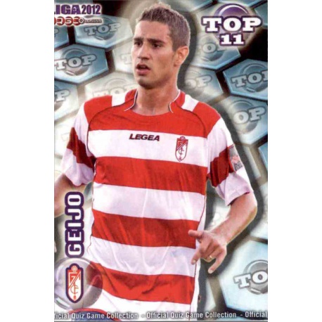 Geijó Top Azul Mate Granada 639 Las Fichas de la Liga 2012 Official Quiz Game Collection