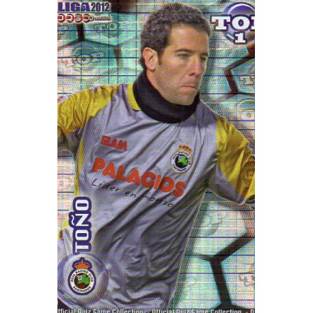 Toño Top Blue Square Racing 547 Las Fichas de la Liga 2012 Official Quiz Game Collection