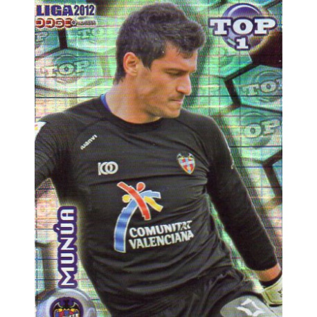 Munúa Top Blue Square Levante 548 Las Fichas de la Liga 2012 Official Quiz Game Collection
