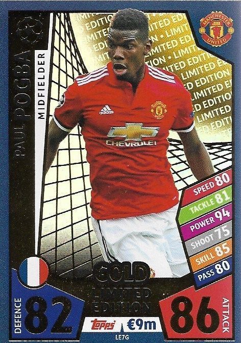 Topps Champions League Sticker CL 20/21 MUN 12 Paul Pogba 