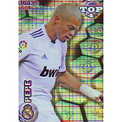 Pepe Top Blue Square Real Madrid 560 Las Fichas de la Liga 2012 Official Quiz Game Collection