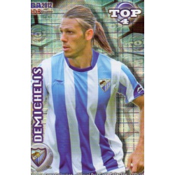 Demichelis Top Blue Square Málaga 563 Las Fichas de la Liga 2012 Official Quiz Game Collection