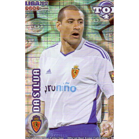 Da Silva Top Blue Square Zaragoza 565 Las Fichas de la Liga 2012 Official Quiz Game Collection
