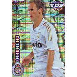 Ricardo Carvalho Top Blue Square Real Madrid 569 Las Fichas de la Liga 2012 Official Quiz Game Collection