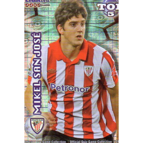 San José Top Blue Square Athletic Club 571 Las Fichas de la Liga 2012 Official Quiz Game Collection