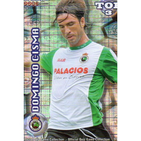 Domingo Cisma Top Blue Square Racing 580 Las Fichas de la Liga 2012 Official Quiz Game Collection
