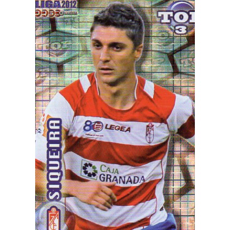 Siqueira Top Blue Square Granada 585 Las Fichas de la Liga 2012 Official Quiz Game Collection